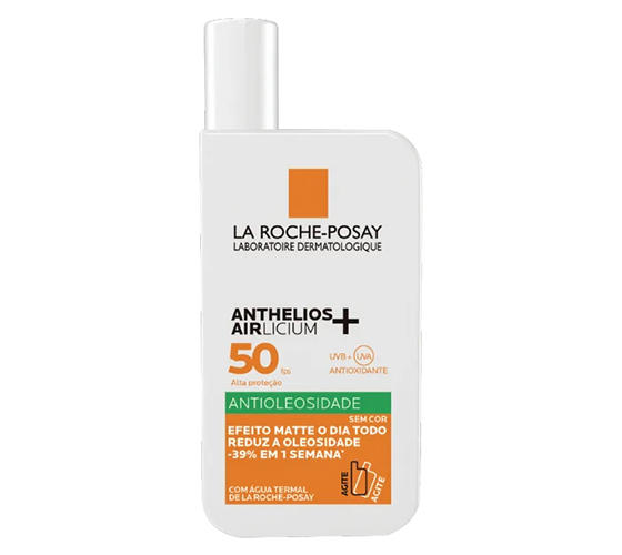 Protetor solar facial Anthelios Airlicium Fluido FPS 50 - La Roche-Posay