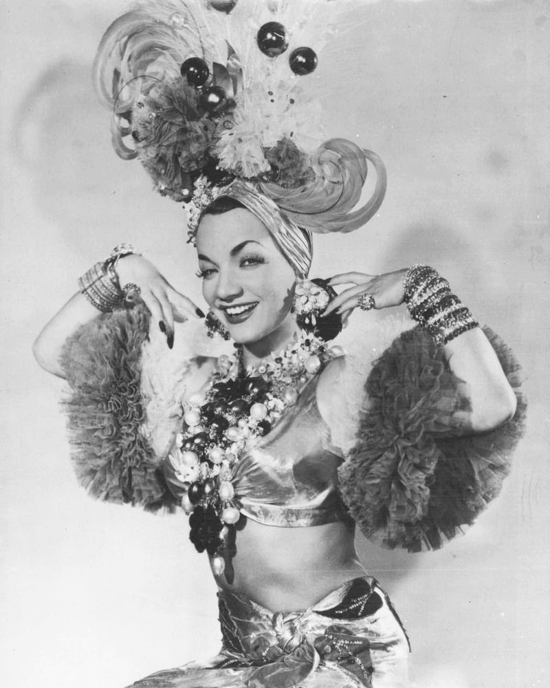Carmen Miranda -Billboard 1944
